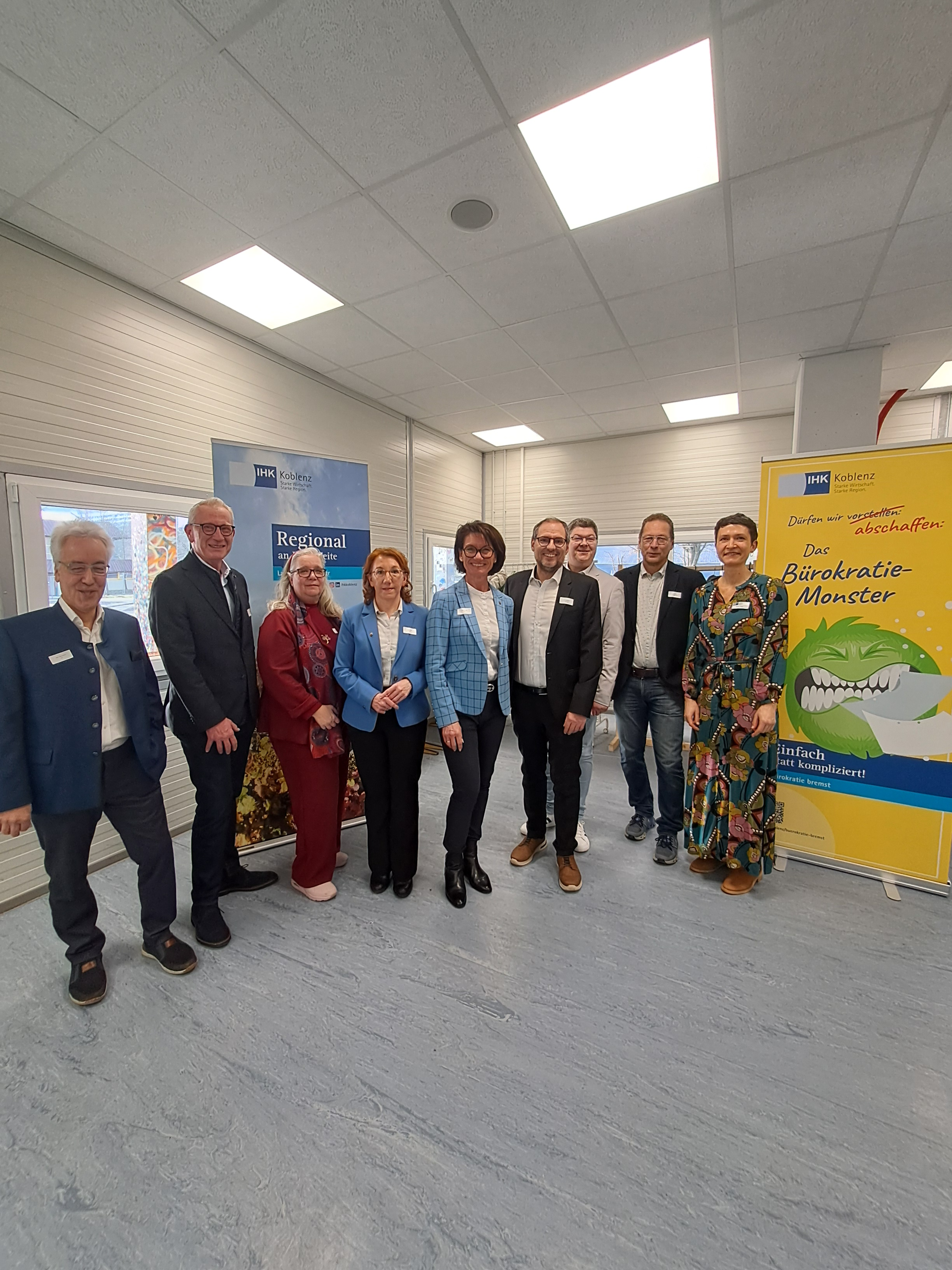 Die Direktkandidaten im Austausch